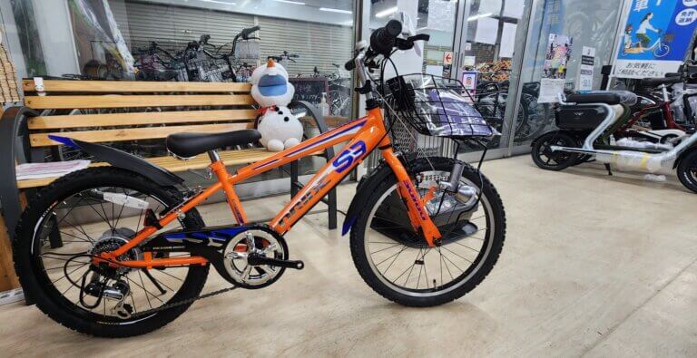 子供用自転車展示中！
