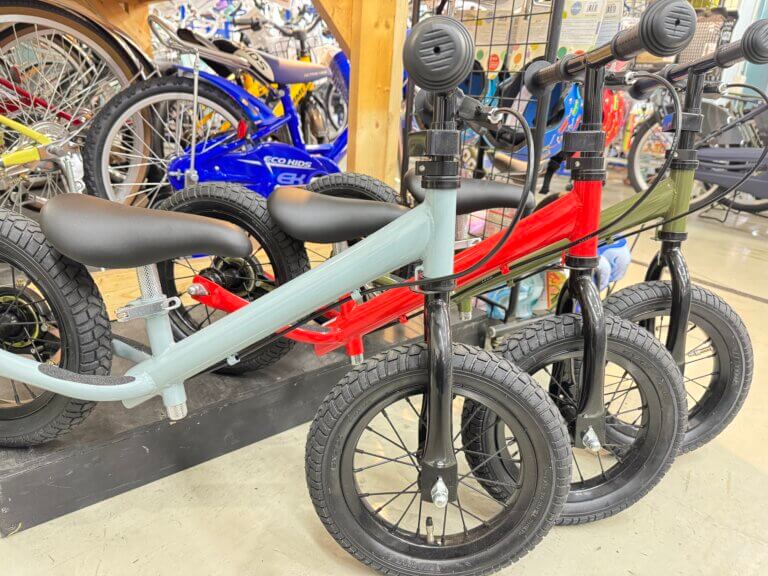 初めてのキックバイクにおすすめ！！