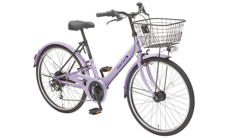 🚲　ぴったりライドで小学生から卒業まで、Rider　Self　展示しております。